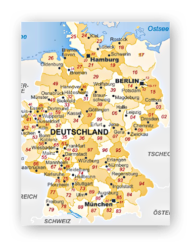 Frachtzonen BERO 2026